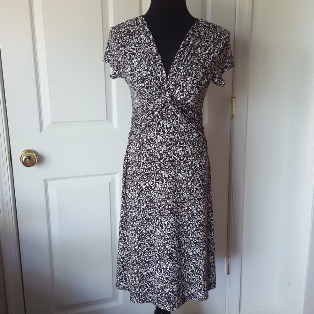 Faux Wrap Dress